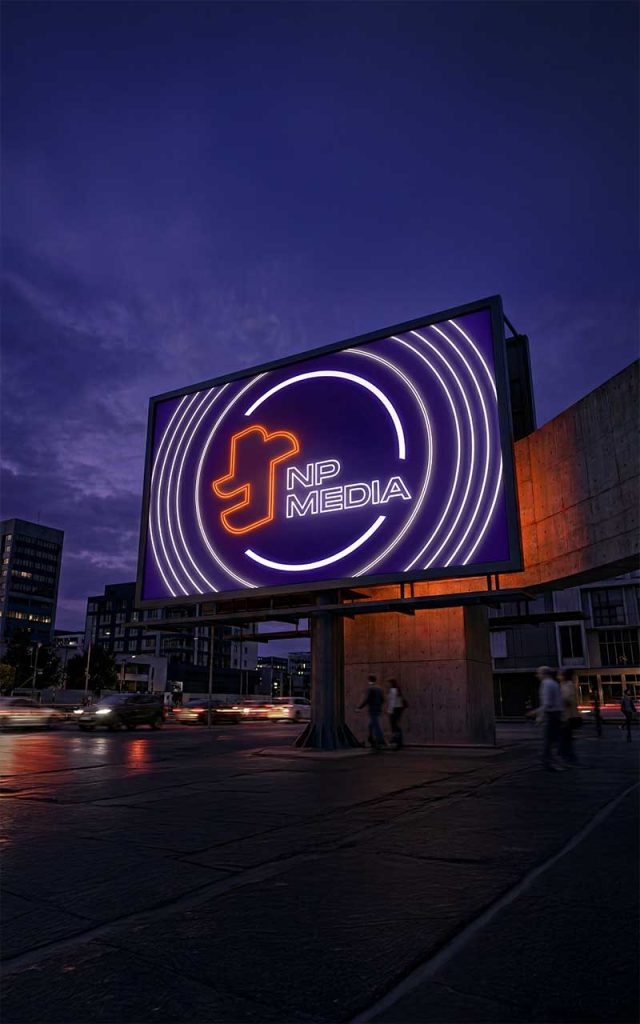 thumbnail logo np media on billboard