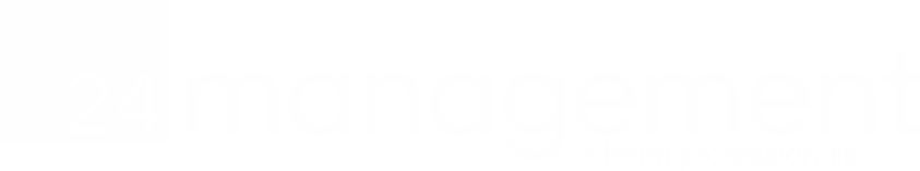 logo 24 management wit transparant